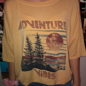 super comfy "adventure vibes" shirt